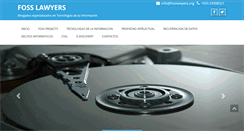 Desktop Screenshot of fosslawyers.org